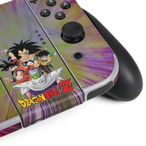 Dragon Ball Z Saiyan Saga Nintendo Switch OLED (2021) Skin